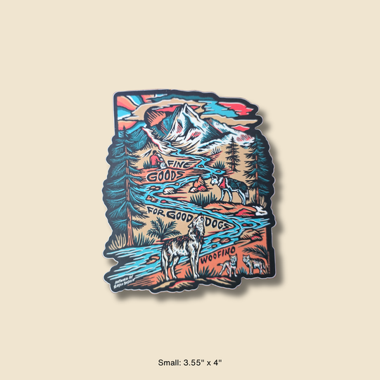 Woofino Matte Die Cut Stickers Woofino