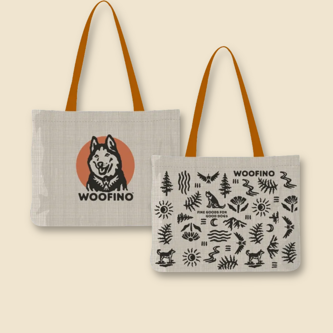 Woofino Signature Cotton Canvas Tote