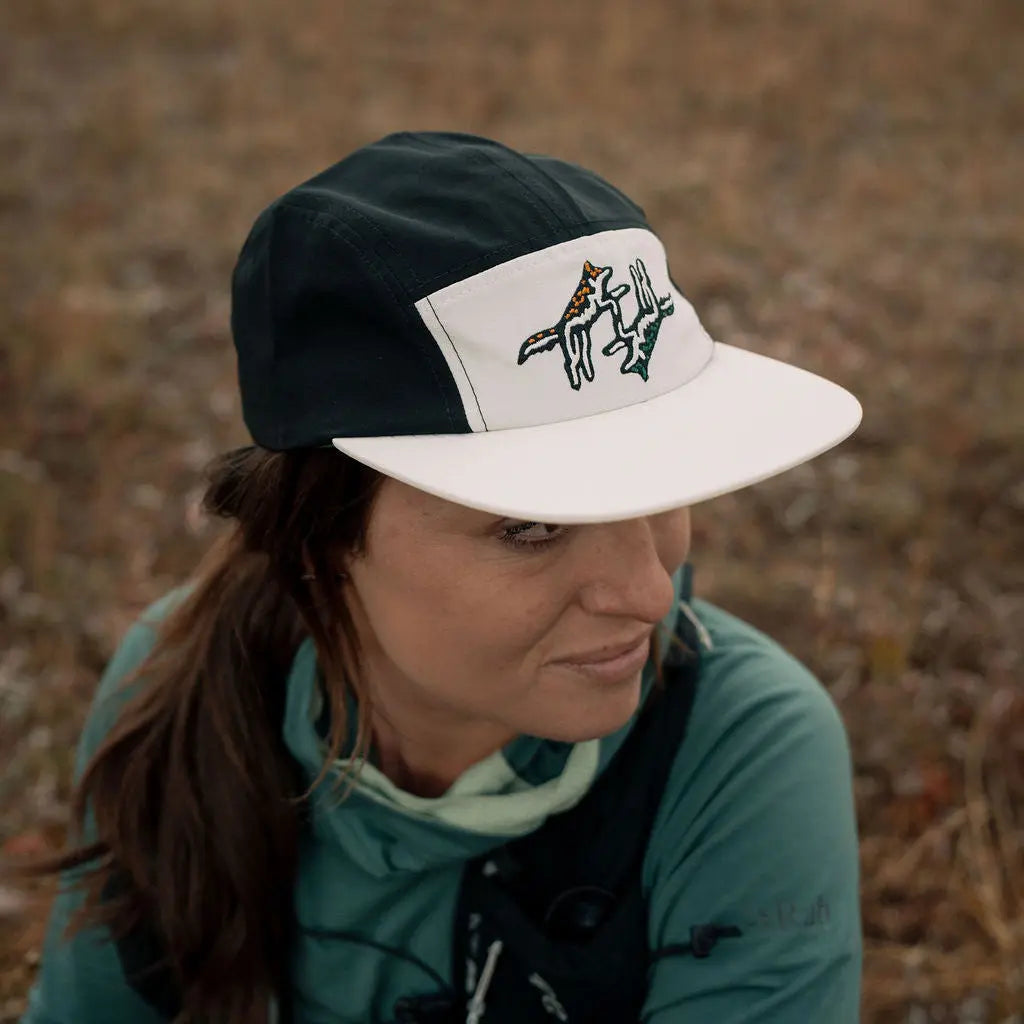 Bushido Wolves 5 Panel Hat DarcSport 】BUSHIDO WOLF HEAD 5 PANEL
